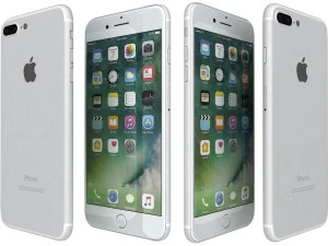 apple iphone 7 plus all colors 3D Model