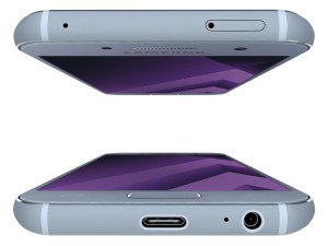 samsung galaxy a3 2017 blue mist Modelo 3D