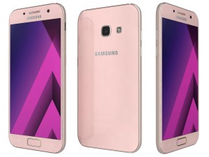 samsung galaxy a3 2017 all colors Modelo 3D