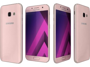 samsung galaxy a3 2017 all colors Modelo 3D