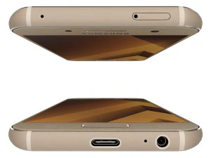 samsung galaxy a3 2017 all colors 3D Model