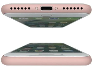 apple iphone 7 rose gold 3D Model