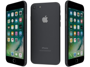 apple iphone 7 all colors 3D Модель