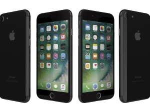 apple iphone 7 all colors 3D Модель