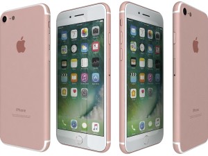 apple iphone 7 all colors 3D Модель