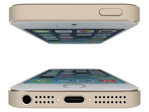 apple iphone se gold 3D Model