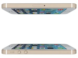 apple iphone se gold 3D Model