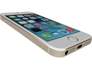 apple iphone se gold 3D मॉडल