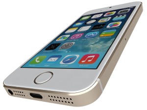 apple iphone se gold 3D मॉडल