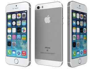 apple iphone se silver 3D Model