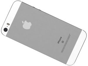apple iphone se silver Modello 3D