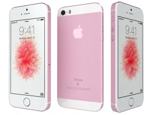 apple iphone se all colors 3D 模型
