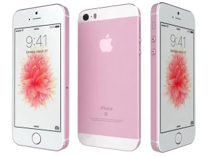 apple iphone se all colors 3D Model