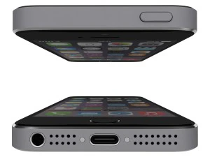 apple iphone se all colors 3D Model