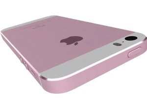 apple iphone se all colors 3D Model