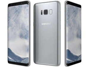 samsung galaxy s8 arctic silver 3D Model