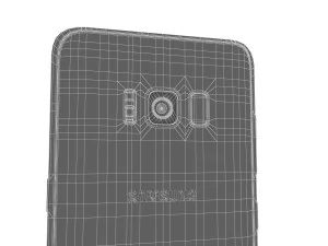 samsung galaxy s8 arctic silver 3D Model