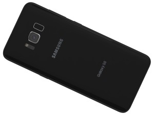 samsung galaxy s8 midnight black Modelo 3D