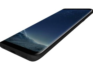 samsung galaxy s8 midnight black 3D Model