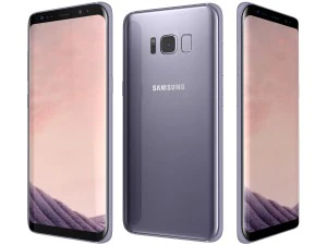 samsung galaxy s8 orchid gray 3D Model