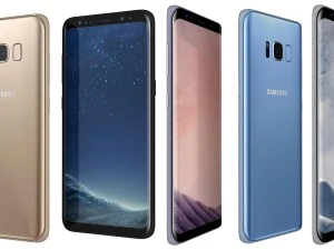 samsung galaxy s8 todas as cores Modelo 3D