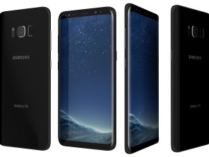 samsung galaxy s8 all colors Model 3D