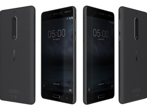 nokia 5 matte black Modelo 3D