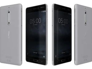 nokia 5 silver 3D Model