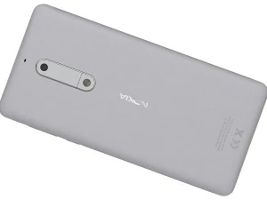 nokia 5 silver 3D Model