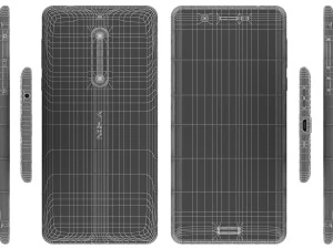 nokia 5 silver 3D Model