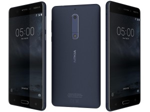 nokia 5 tempered blue 3D Model