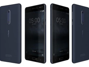 nokia 5 tempered blue 3D Model