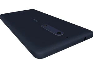 nokia 5 tempered blue 3D Model