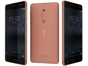 nokia 5 all colors 3D Model