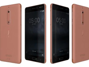 nokia 5 all colors 3D Model