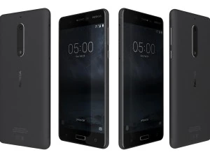 nokia 5 all colors 3D Model