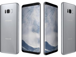 samsung galaxy s8 plus arctic silver 3Dモデル