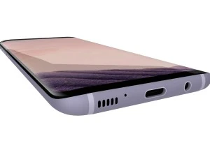 samsung galaxy s8 plus orchid gray 3D Model