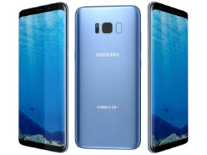 samsung galaxy s8 plus coral blue 3D Model