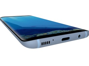 samsung galaxy s8 plus coral blue Modelo 3D