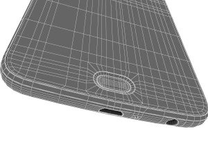motorola moto g5 plus fine gold 3D Model