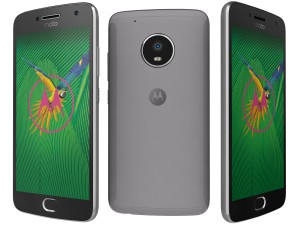 motorola moto g5 plus lunar grey and fine gold Modelo 3D