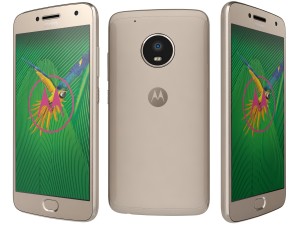 motorola moto g5 plus lunar grey and fine gold Modelo 3D
