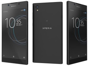 sony xperia l1 black 3D Модель