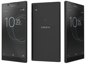 सोनी एक्सपीरिया एल1 ब्लैक 3D मॉडल