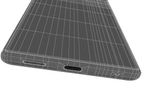 sony xperia l1 black 3D Model