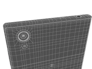 sony xperia l1 black 3D Model