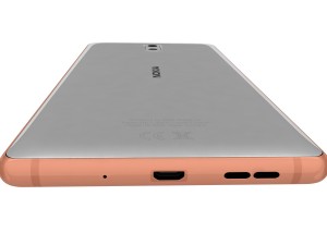 nokia 3 copper white 3D-Modell