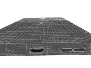 nokia 3 copper white 3D-Modell