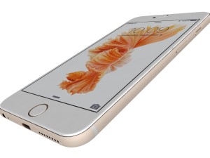 apple iphone 6s gold 3Dモデル